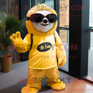 Mascot character of a...