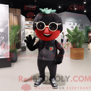 Mascot character of a Black...
