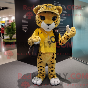 Mascot character of a Gold...