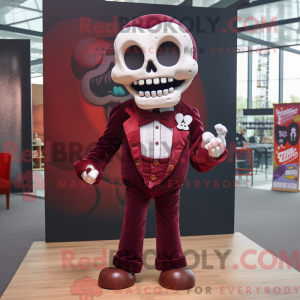 Mascot character of a...