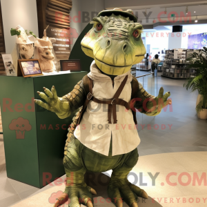 Personagem de máscara de...