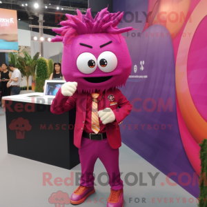 Postava maskota Magenta Pad...