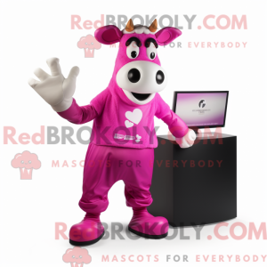 Mascot character of a...