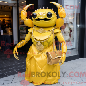 Mascot character of a Gold...