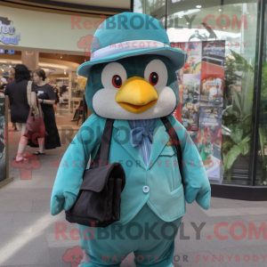 Postava maskota Teal...
