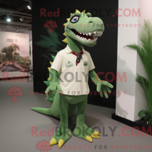 Mascot character of a Olive...