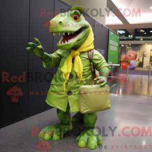 Mascot character of a Olive...