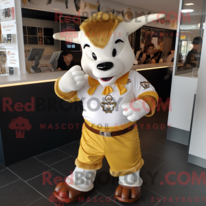 Maskottchen-Figur eines...