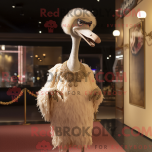 Mascottefiguur van een...
