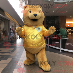 Mascot character of a Gold...