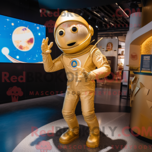 Mascot character of a Gold...