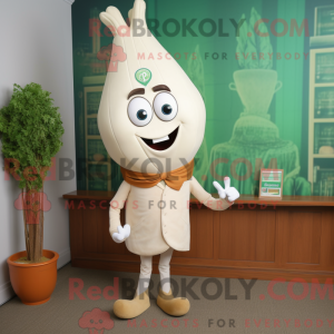 Mascot character of a Cream...