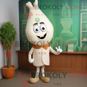 Mascottefiguur van een...