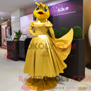 Mascot character of a Gold...
