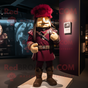 Maroon Soldier mascotte...