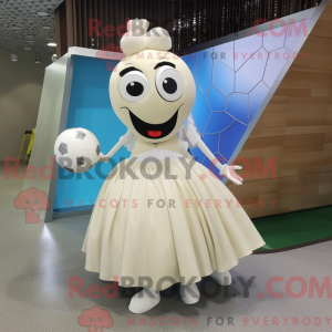 Mascot character of a Cream...