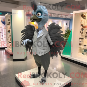 Mascot character of a Gray...