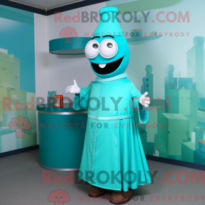 Mascot karakter van een...
