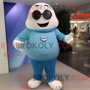 Mascot karakter van een Sky...