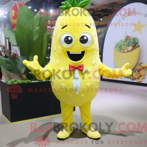 Mascot character of a Lemon...