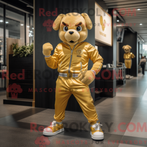 Mascot character of a Gold...