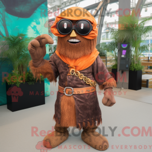 Mascot character of a Rust...