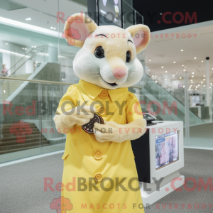 Mascot character of a...