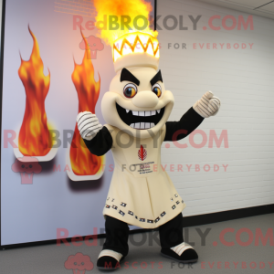 Mascot character of a Cream...