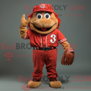 Mascot character of a Red...