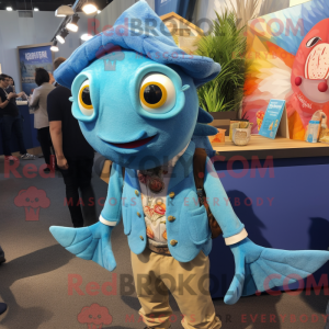 Mascottekarakter van een...