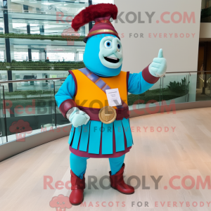 Maskot karakter af en...