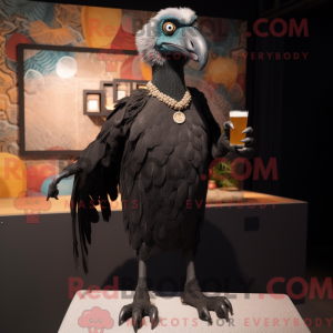 Mascot character of a Black...