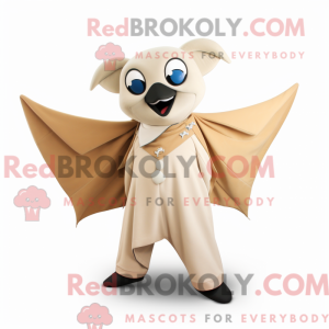 Mascot karakter van een Tan...