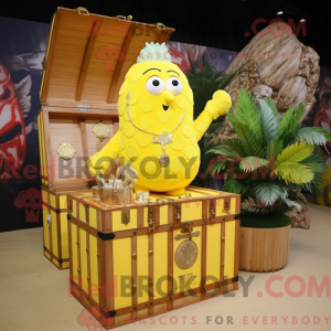 Mascot character of a Lemon...