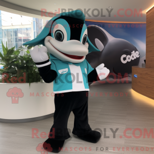 Mascot karakter van een...