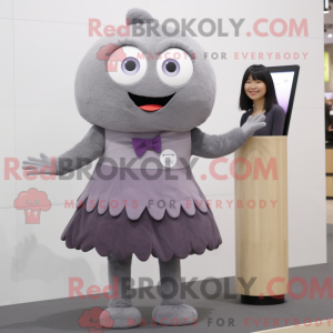 Mascot character of a Gray...