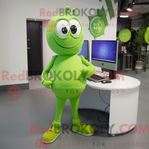 Mascottekarakter van een...