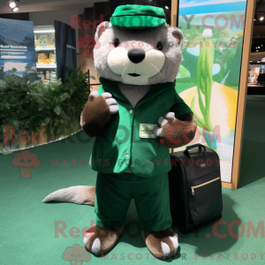 Mascot character of a...