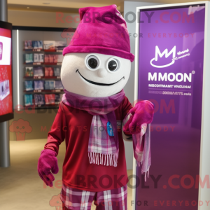 Postava maskota Magenta...
