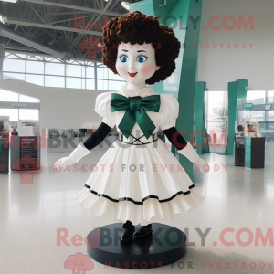 Mascot character of a White...