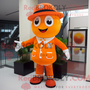 Mascot karakter van een...