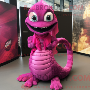 Mascot character of a...