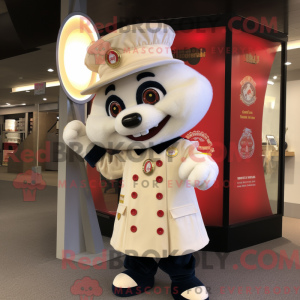 Mascot character of a Cream...