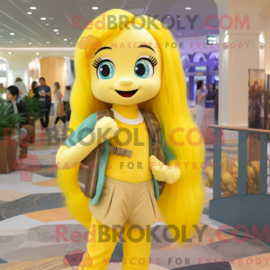 Mascot character of a...