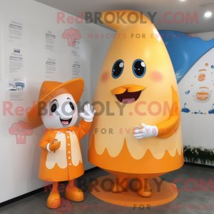 Postava maskota Orange...
