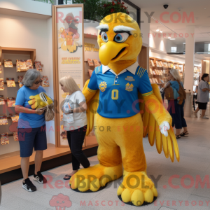 Mascot character of a Gold...
