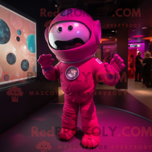 Máscara de astronauta...