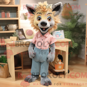 Mascot character of a Peach...