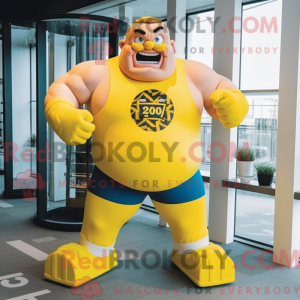 Mascot character of a...