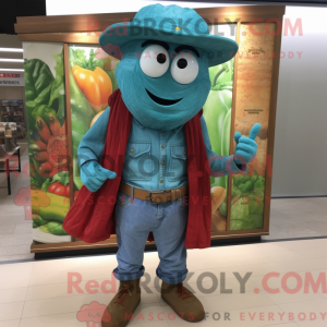 Personagem de máscara de...